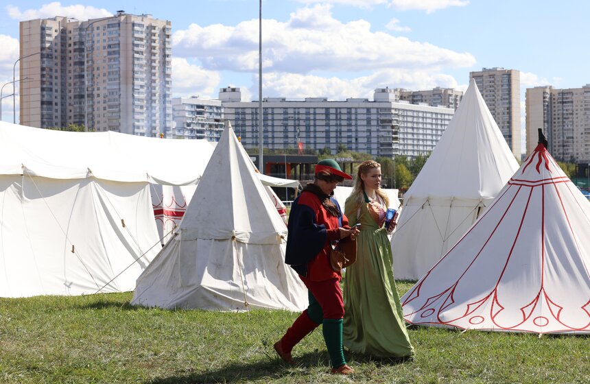 Международный рыцарский турнир Святого Георгия прошел в Москве 1 фото