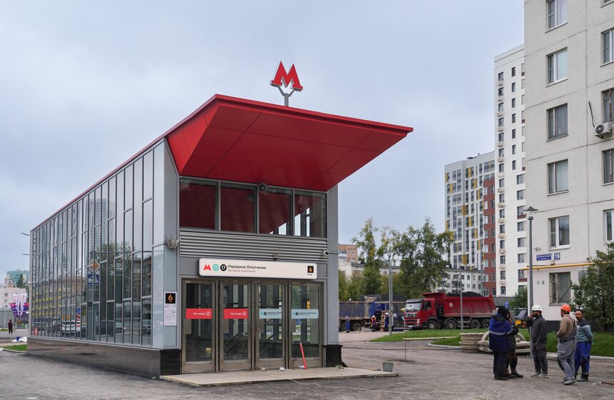 Первый участок Рублево-Архангельской линии метро открыли в Москве 11 фото