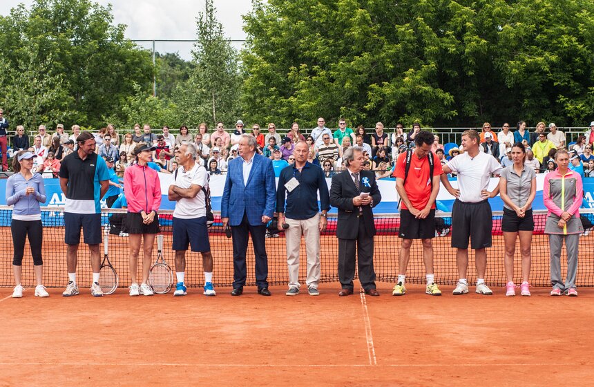 В столице прошло торжественное открытие теннисного турнира 6 фото