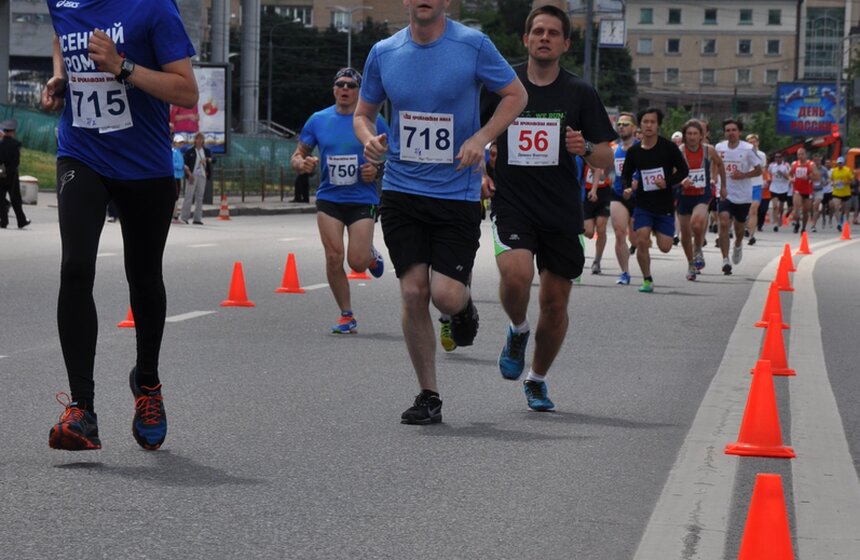 В столице прошел забег "Кремлевская миля" 19 фото