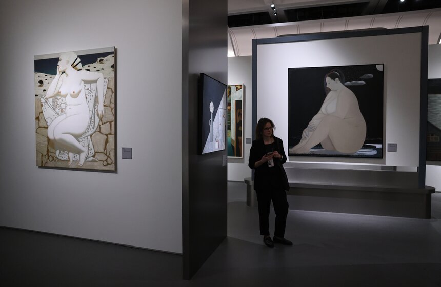 В Третьяковской галерее открылась выставка работ Ивана Лубенникова 9 фото