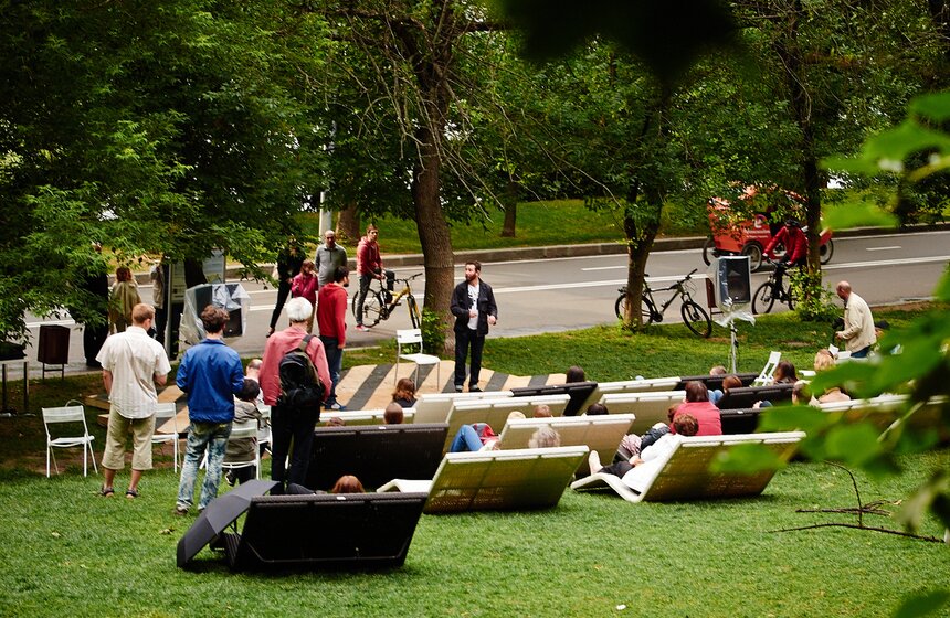 В Нескучном саду проходит фестиваль театральных постановок 19 фото