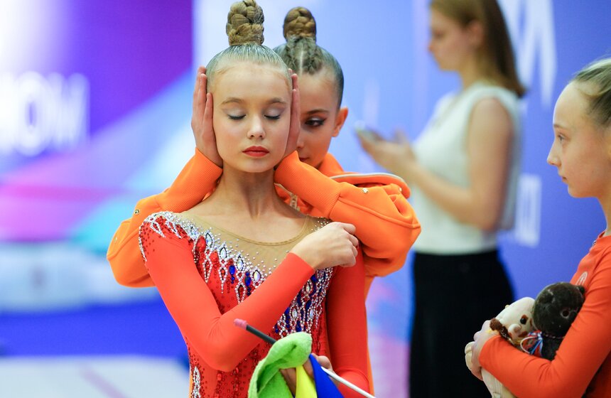 Соревнования по художественной гимнастике "Будь чемпионом" состоялись в Москве 4 фото