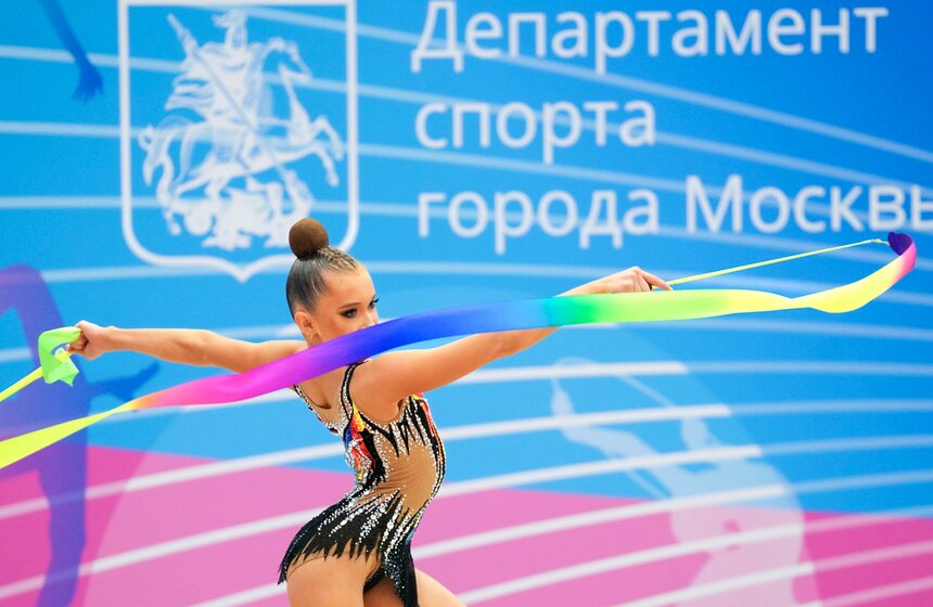 Соревнования по художественной гимнастике "Будь чемпионом" состоялись в Москве 8 фото