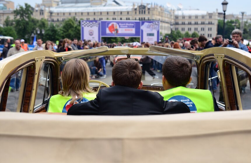 Ралли Bosch Moskau Klassik стартовало в столице 8 фото