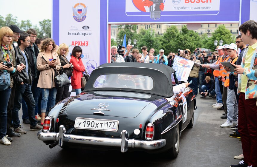 Ралли Bosch Moskau Klassik стартовало в столице 1 фото