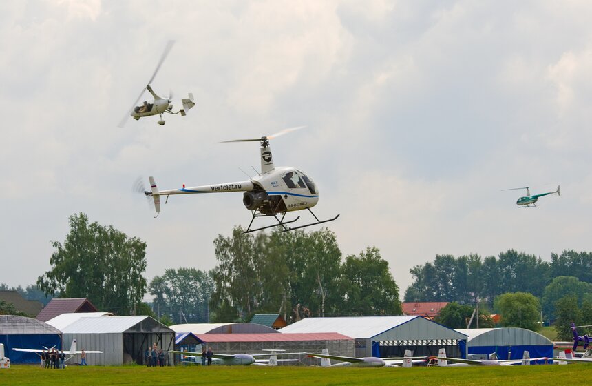 В Подмосковье прошел фестиваль вертолетов 4 фото