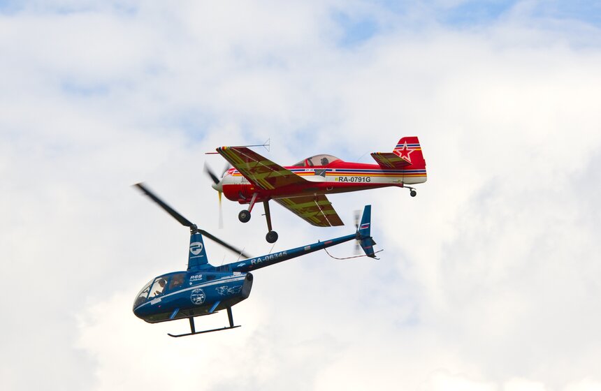 В Подмосковье прошел фестиваль вертолетов 6 фото