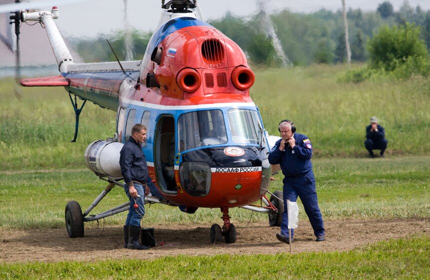 В Подмосковье прошел фестиваль вертолетов 8 фото