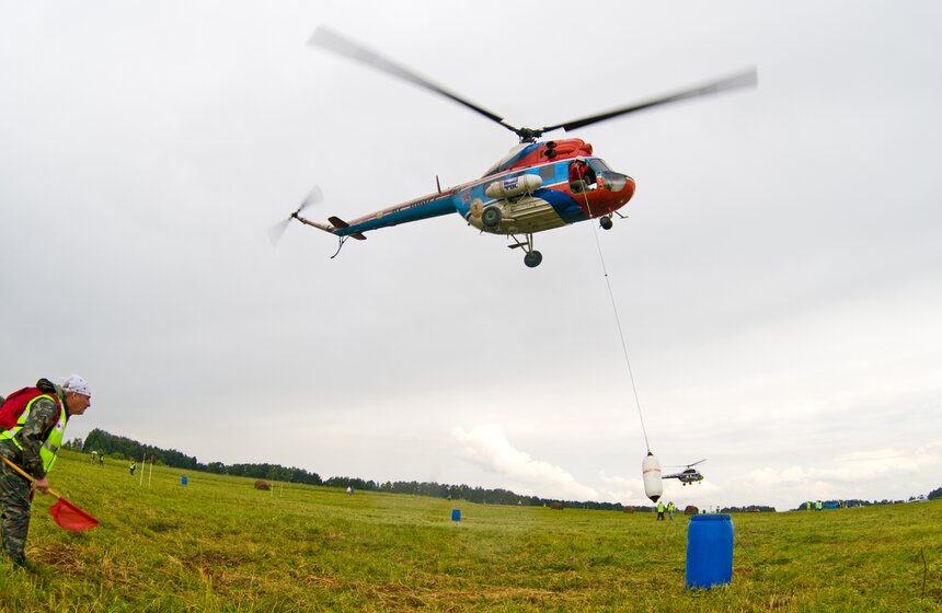 В Подмосковье прошел фестиваль вертолетов 1 фото