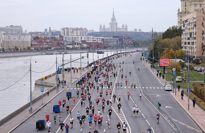Московский марафон собрал более 45 тысяч участников 17 фото