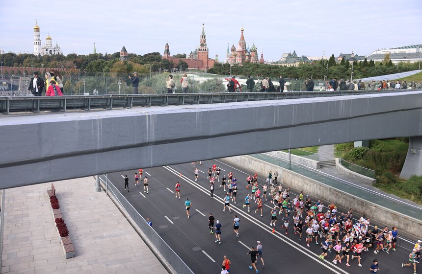 Московский марафон собрал более 45 тысяч участников 20 фото