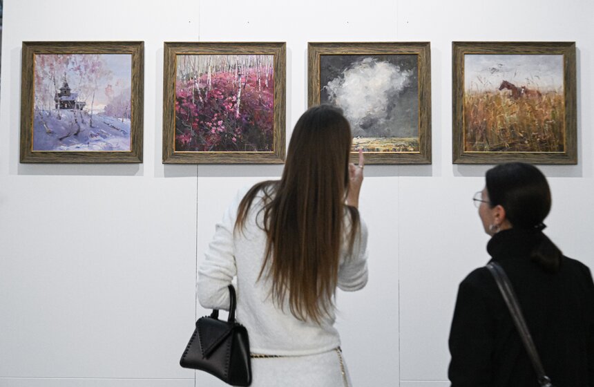Ярмарка "Арт Россия. Классика" прошла в Гостином Дворе 12 фото