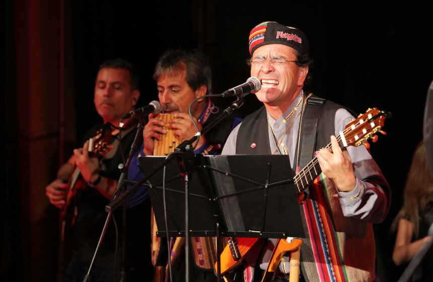 В Москве состоялся концерт фольклорного ансамбля "Пунауэ" 13 фото