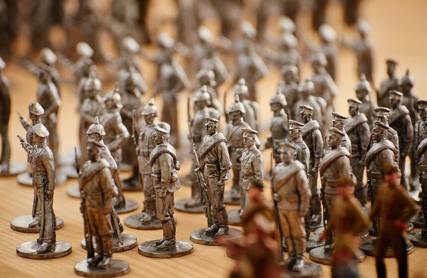 В "Коломенском" прошел исторический фестиваль "Времена и эпохи" 25 фото