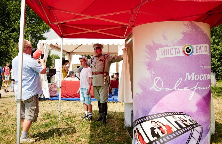 В "Коломенском" прошел исторический фестиваль "Времена и эпохи" 36 фото