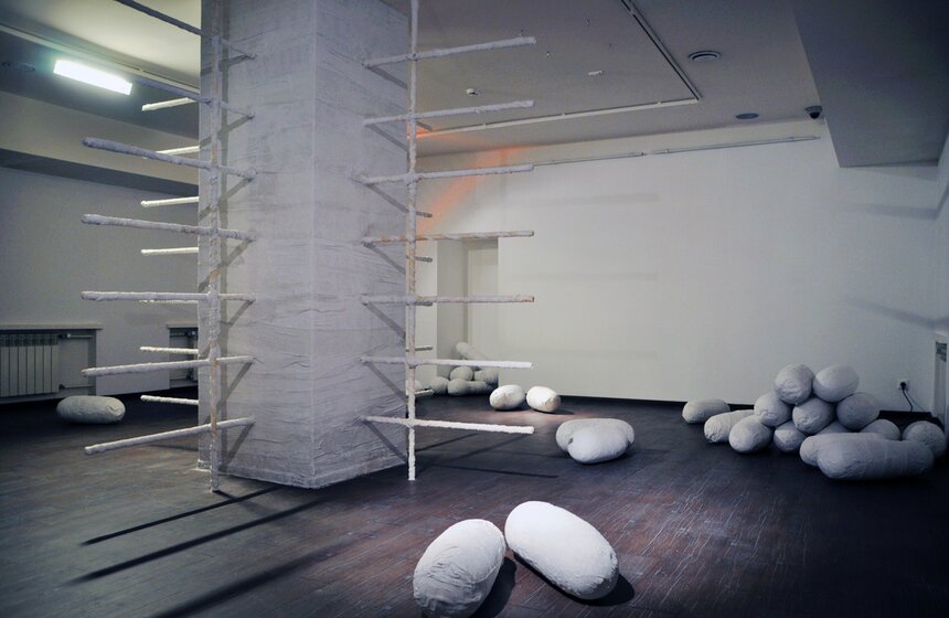 В ММОМА открылась выставка  "Двойная сплошная" 9 фото