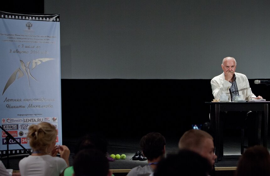 В Театре киноактера прошел мастер-класс Никиты Михалкова 12 фото