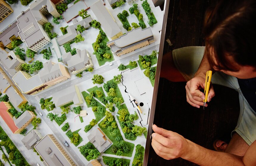 В столице представили готовую часть архитектурного макета Москвы 2 фото