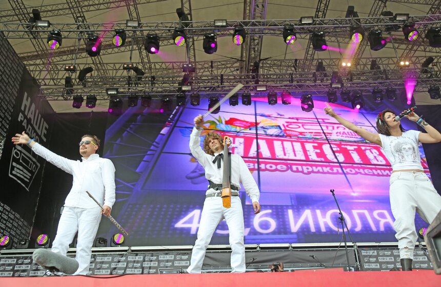 В Тверской области прошел рок-фестиваль "Нашествие 2014" 16 фото