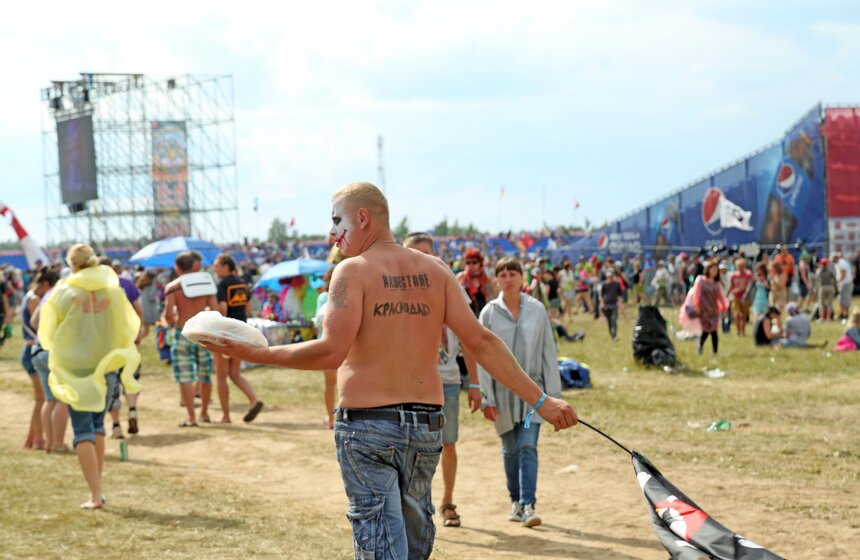 В Тверской области прошел рок-фестиваль "Нашествие 2014" 8 фото