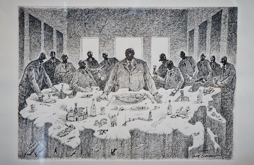 Юбилейная выставка карикатур Игоря Смирнова открылась в столице 11 фото