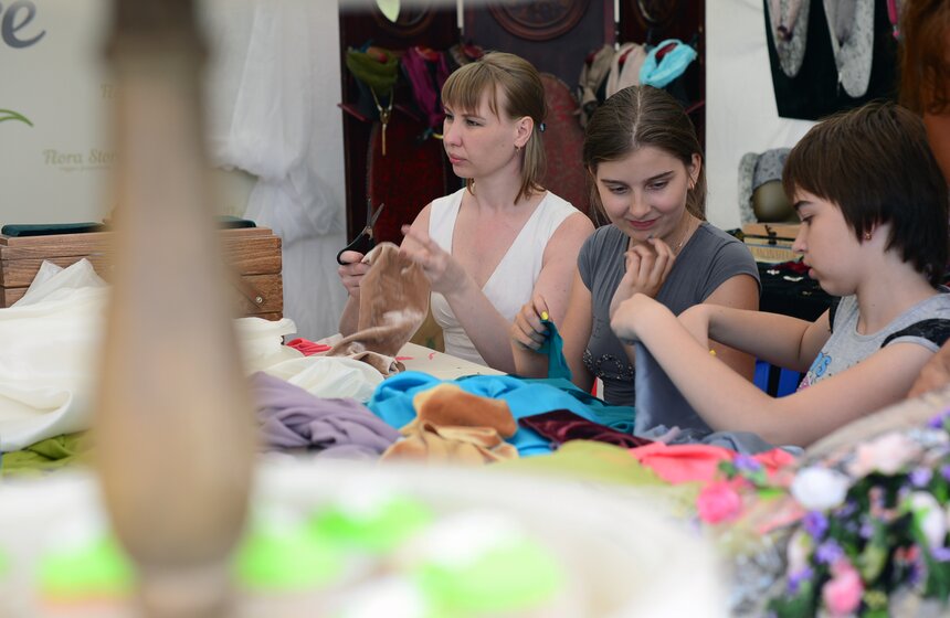 В музее "Царицыно" отпраздновали День семьи, любви и верности 13 фото