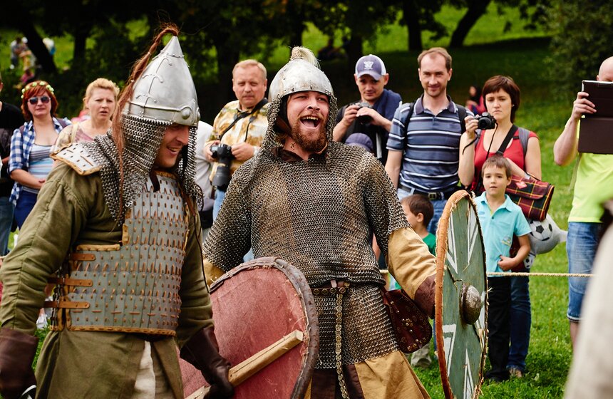 В "Коломенском" прошел фестиваль славянской культуры 20 фото