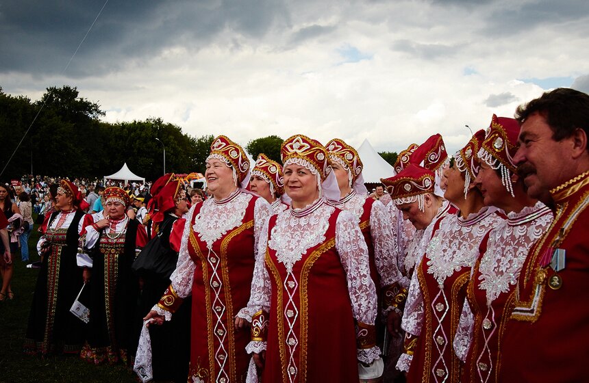 В "Коломенском" прошел фестиваль славянской культуры 23 фото