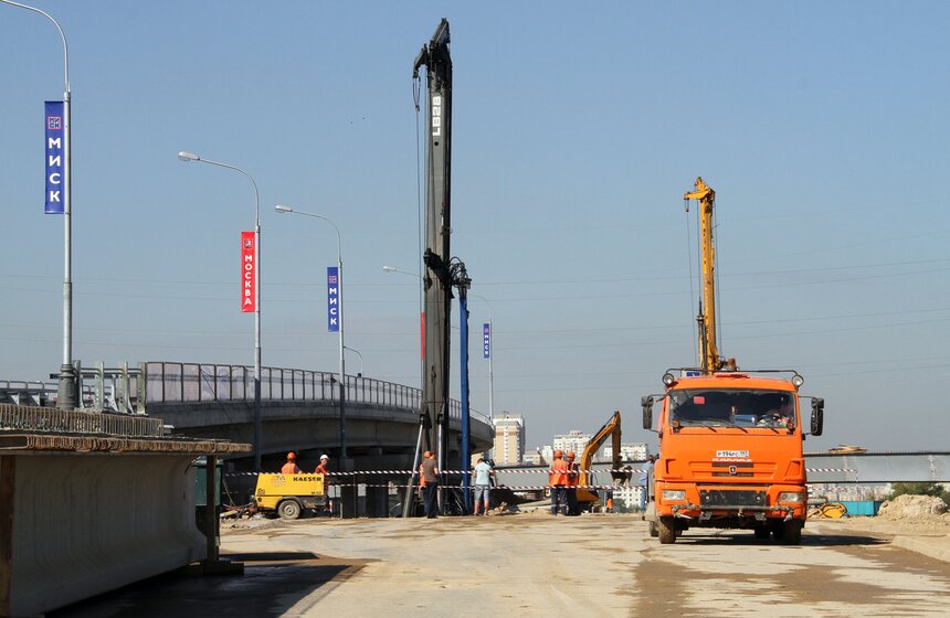 Мэр Москвы открыл движение по новой развязке на Озерной улице 3 фото