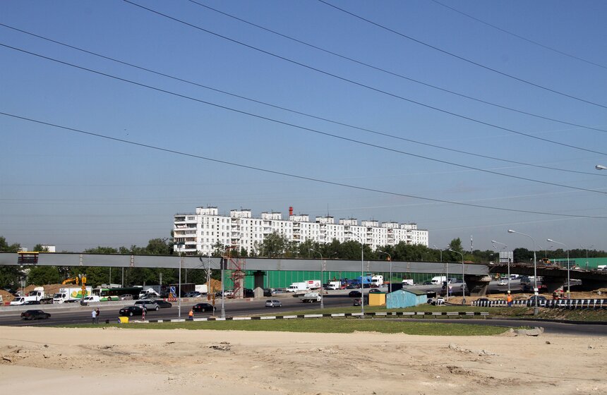 Мэр Москвы открыл движение по новой развязке на Озерной улице 2 фото