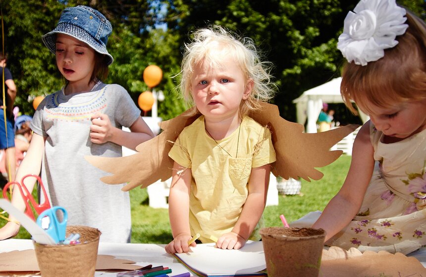 В саду "Эрмитаж" прошел семейный фестиваль "Рыжий" 18 фото