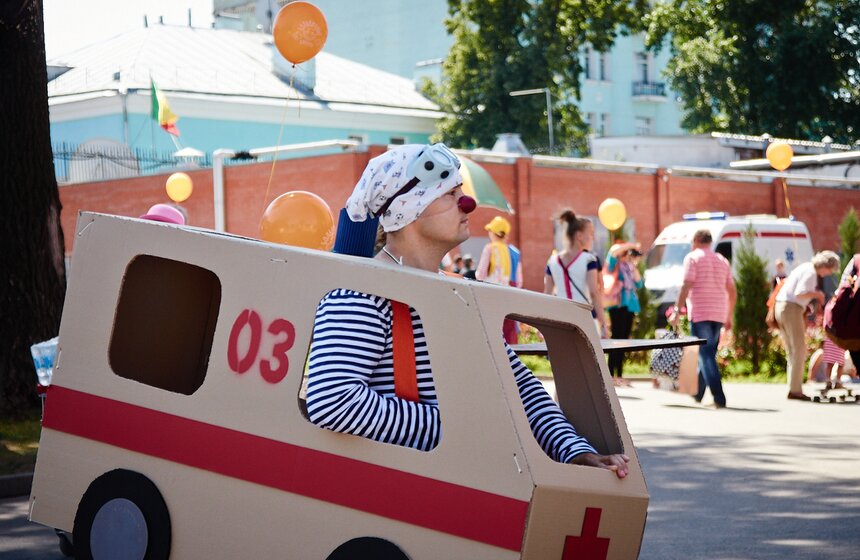 В саду "Эрмитаж" прошел семейный фестиваль "Рыжий" 9 фото