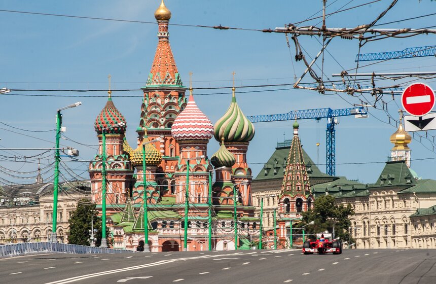 В столице провели автошоу Moscow City Racing 2014 8 фото