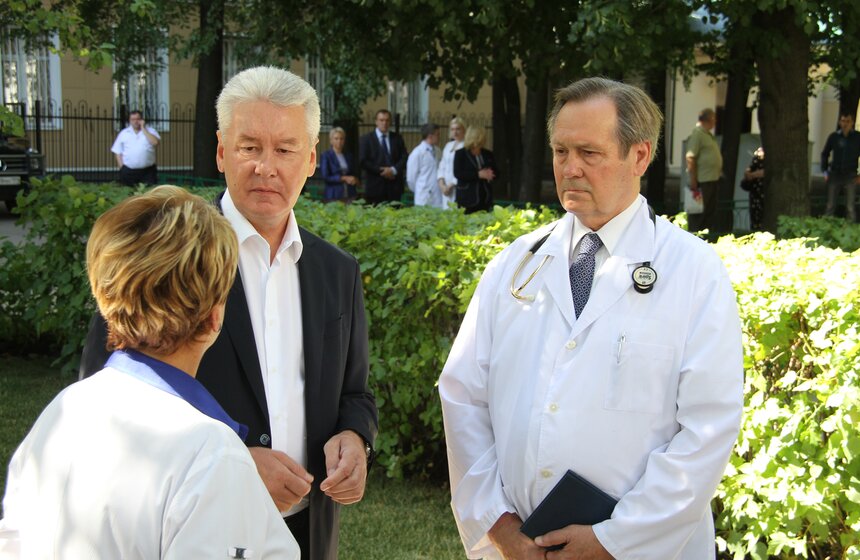 Сергею Собянину презентовали новое оборудование в ГКБ №57 10 фото