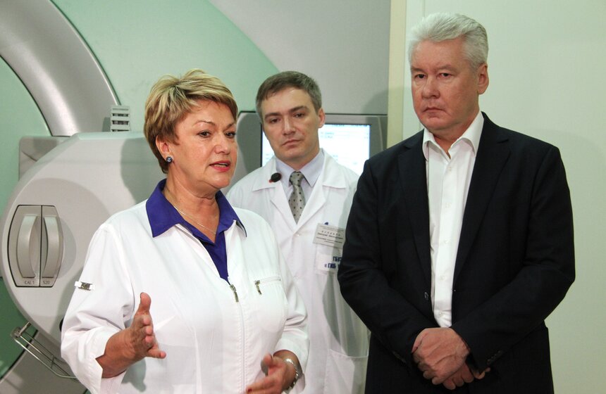 Сергею Собянину презентовали новое оборудование в ГКБ №57 4 фото