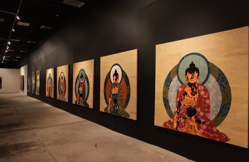 В Музее Москвы открылась IV биеннале молодого искусства 17 фото