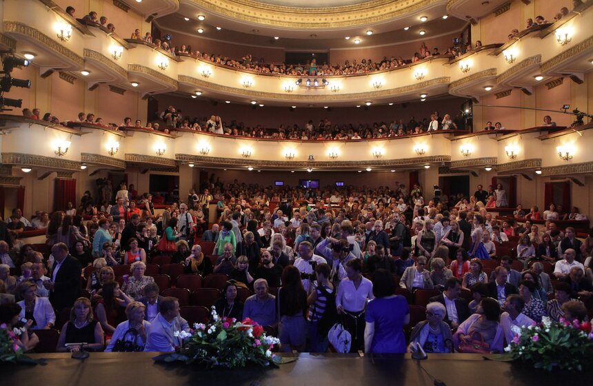 В Москве состоялась церемония вручения "Хрустальной Турандот" 20 фото