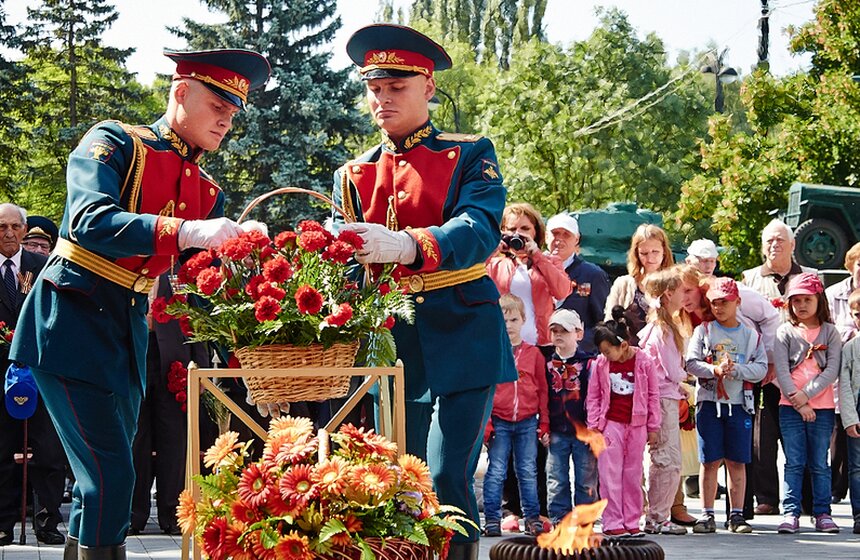 В Измайловском парке прошла встреча ветеранов-партизан 19 фото