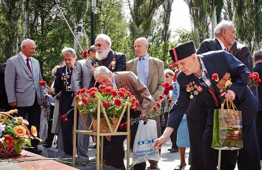 В Измайловском парке прошла встреча ветеранов-партизан 20 фото