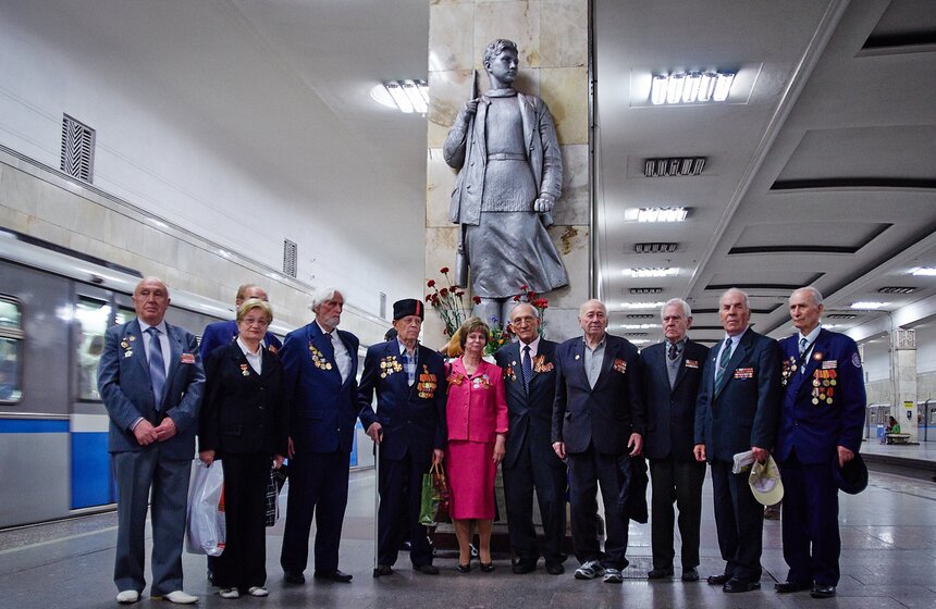 В Измайловском парке прошла встреча ветеранов-партизан 1 фото