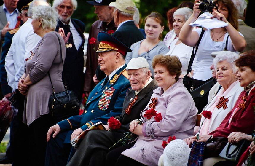 В Измайловском парке прошла встреча ветеранов-партизан 6 фото