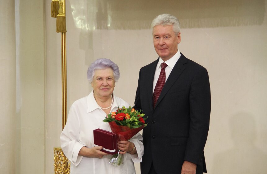 Мэр Москвы вручил награды выдающимся жителям столицы 6 фото