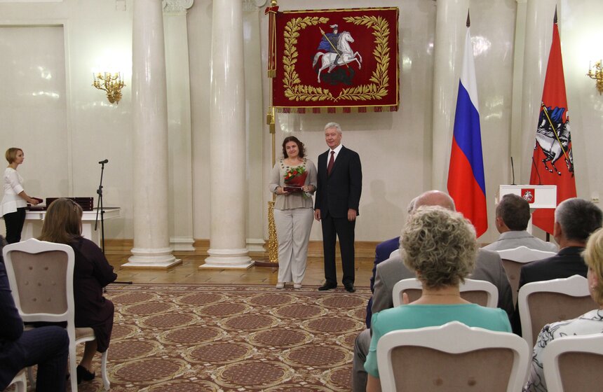 Мэр Москвы вручил награды выдающимся жителям столицы 11 фото