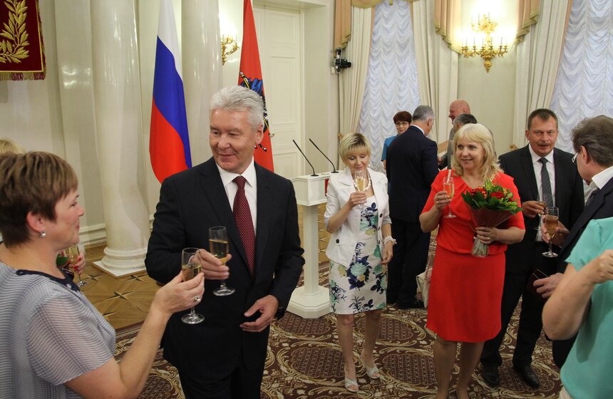 Мэр Москвы вручил награды выдающимся жителям столицы 19 фото