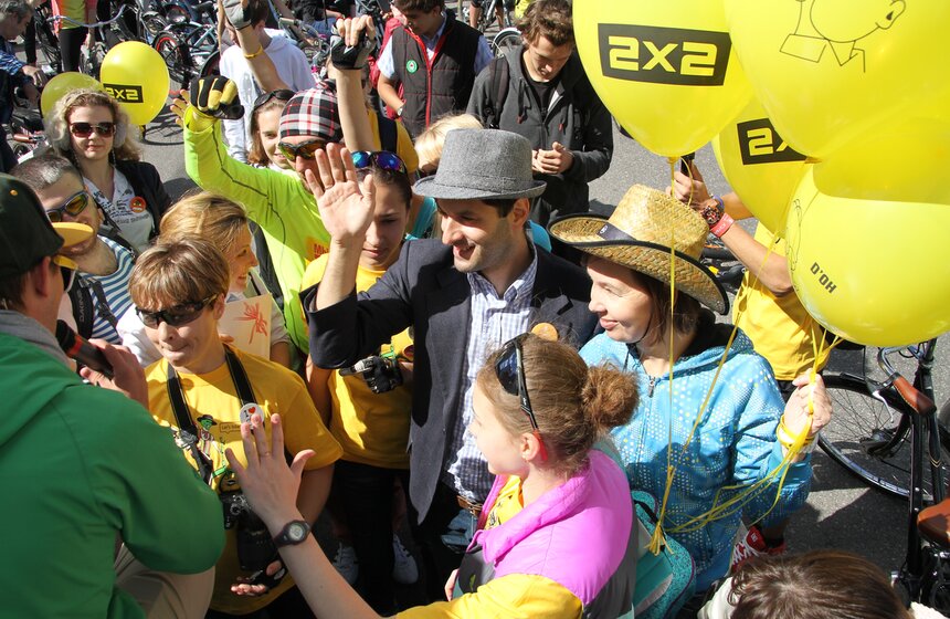 В столице прошел Третий ежегодный Московский велопарад 5 фото