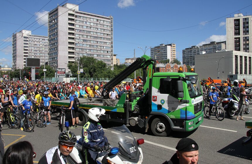 В столице прошел Третий ежегодный Московский велопарад 12 фото
