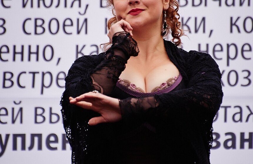 На Кузнецком мосту прошло дефиле книжных героев Достоевского 8 фото