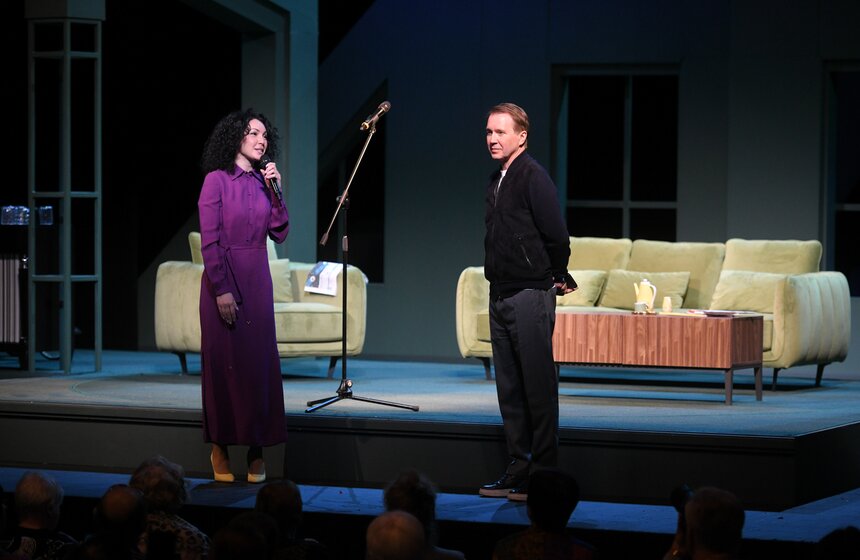 Участники проекта "Московское долголетие" встретились с Евгением Мироновым 5 фото