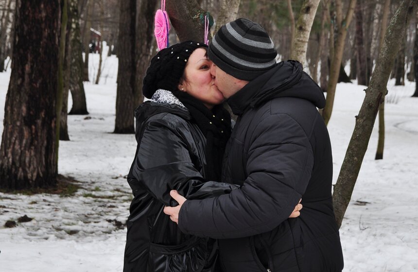 В парке "Кузьминки" появилась аллея "теплых" сердец 3 фото